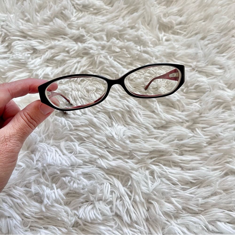 Karen Kane retro glasses Y2K black